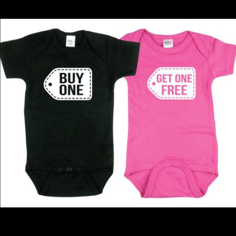 Baby items with ⭐️ are buy one get one free